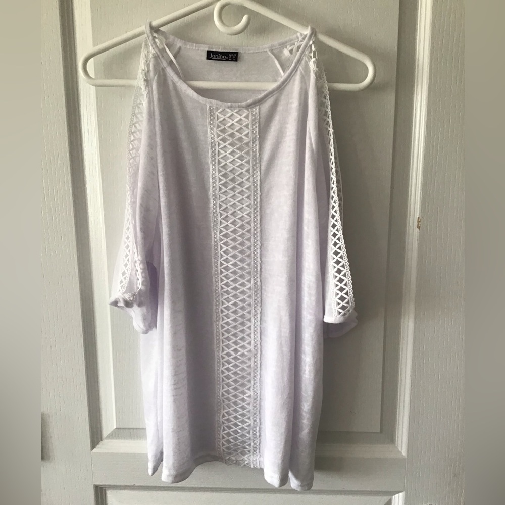 Plus Size Janina Cold ShoulderTop NWOT